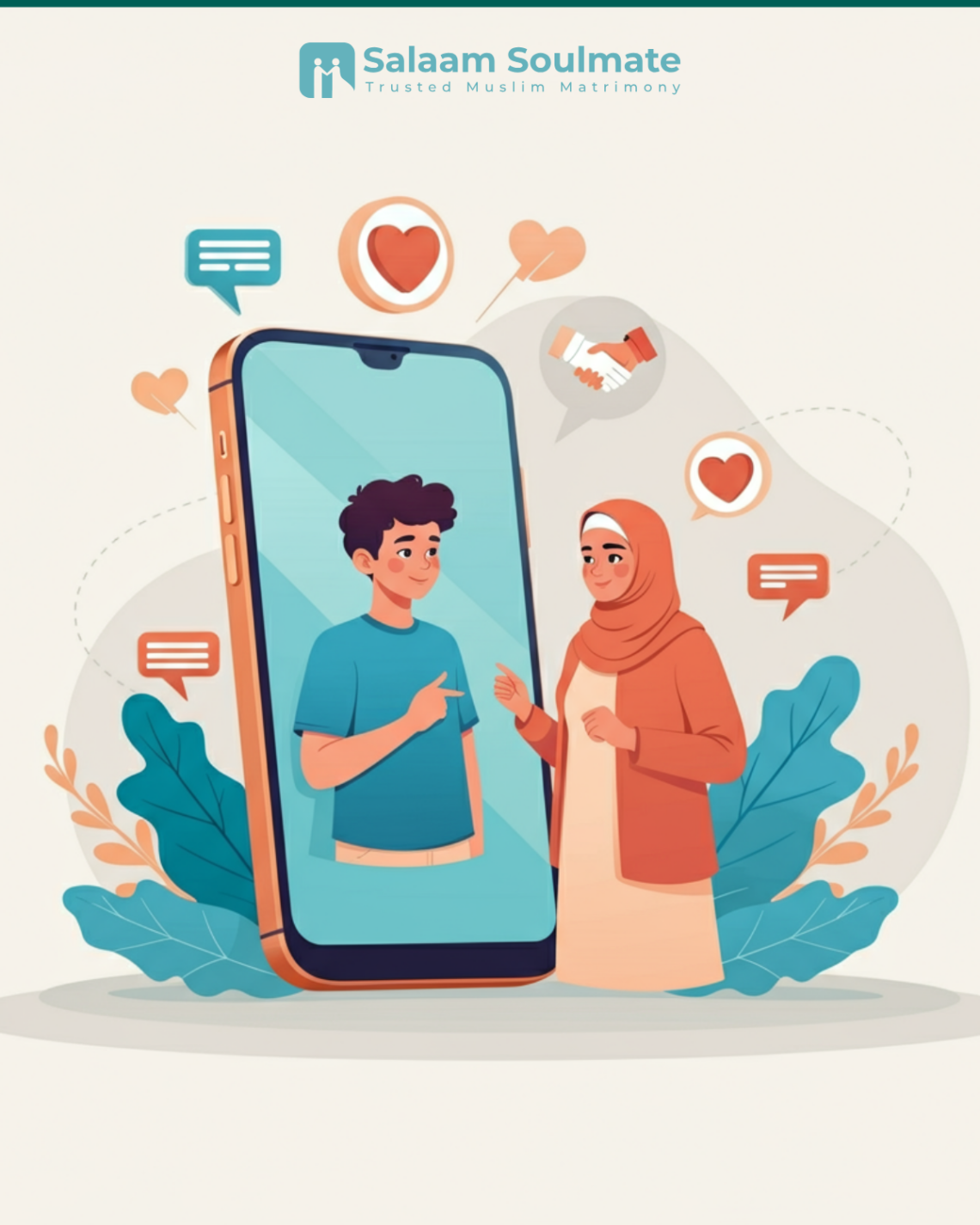 Illustration of Trust in Finding Your Soulmate